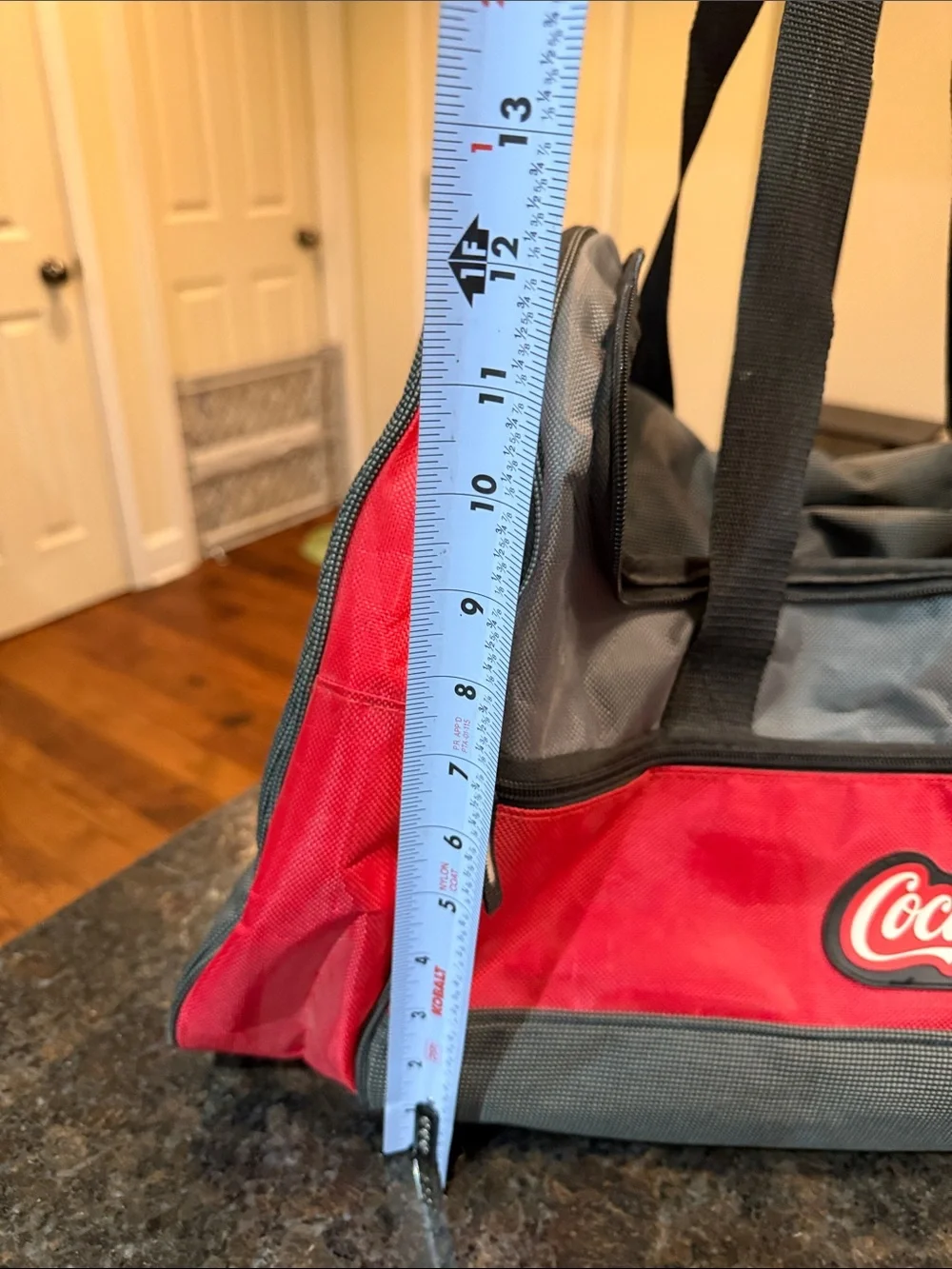 Coca Cola Red and Gray Men’s Duffel Tote